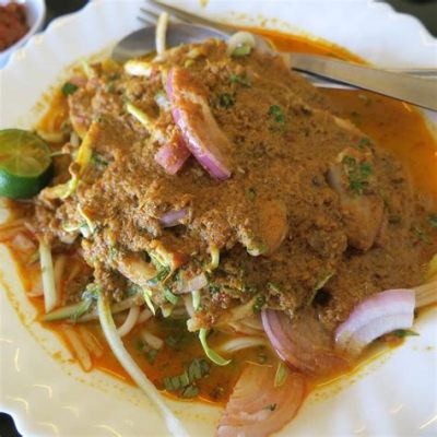  Laksa Johor: ¡Un festín picante y reconfortante que te transportará a las calles de Johor Bahru!