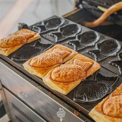  Taiyaki: ¿Un dulce irresistible que fusiona la textura crujiente del exterior con un interior cremoso y cálido?